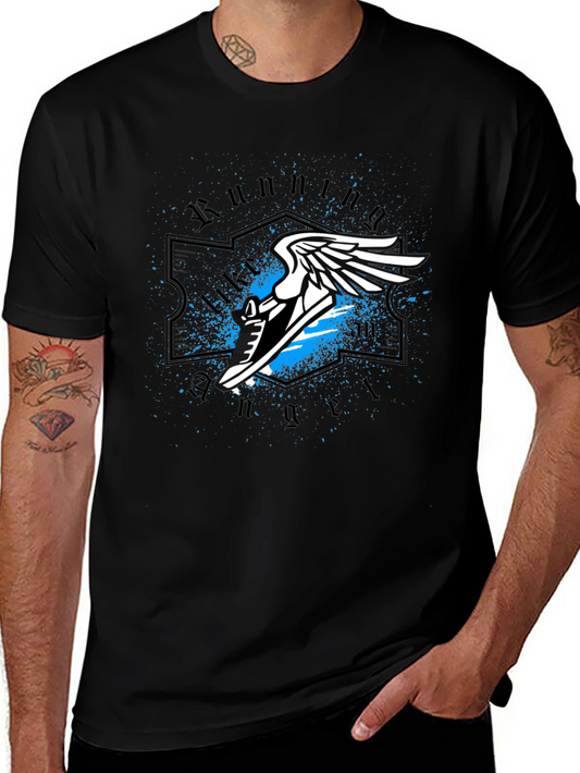 Running Angel Graphic Tee