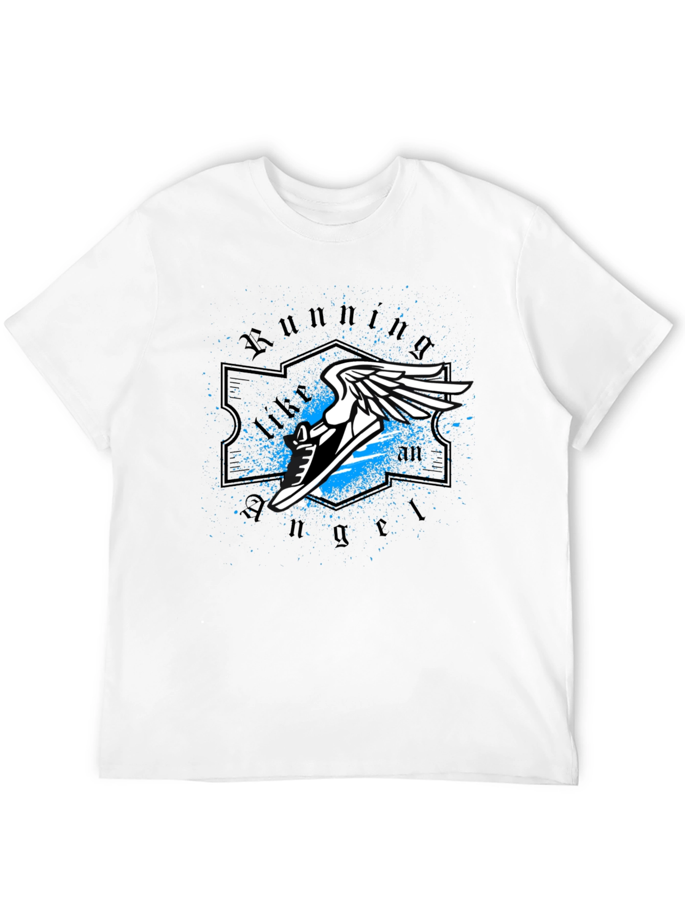 Running Angel Graphic Tee