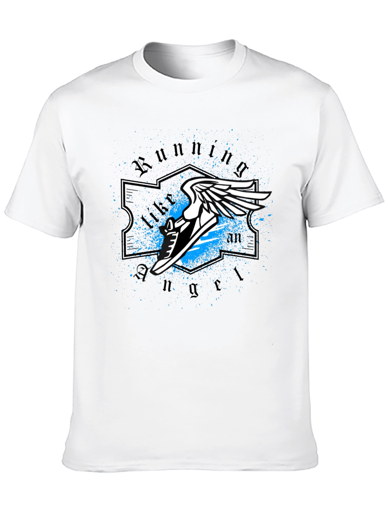 Running Angel Graphic Tee