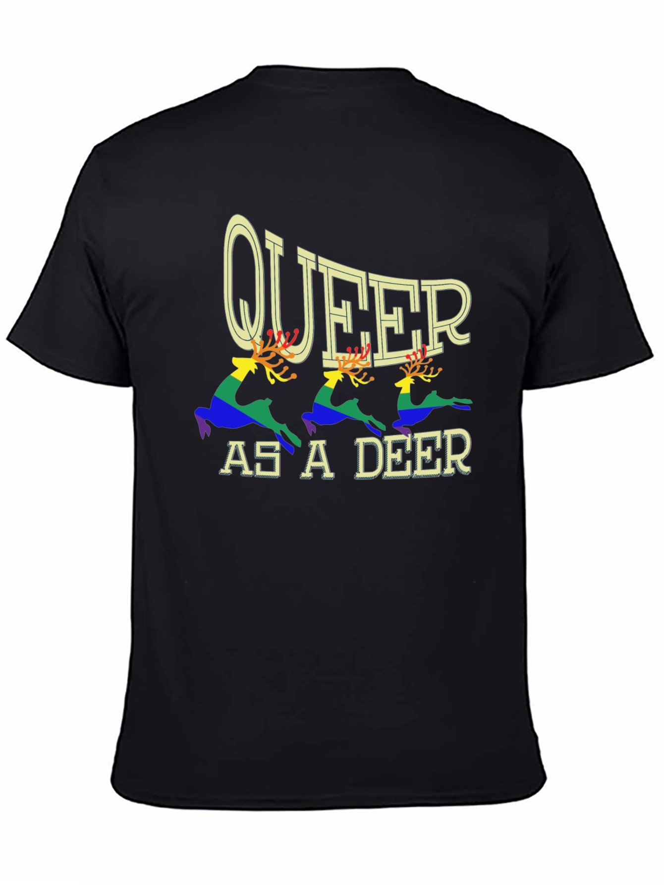 Queer As A Deer Pride T-Shirt
