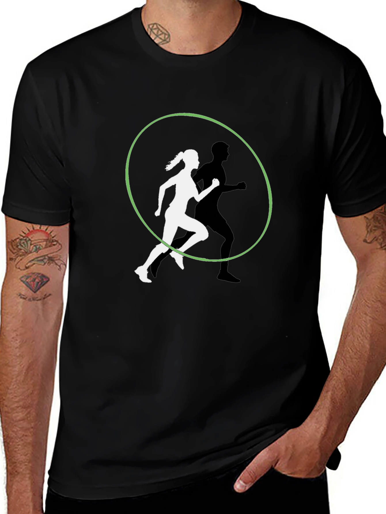 Running Silhouette Graphic Tee