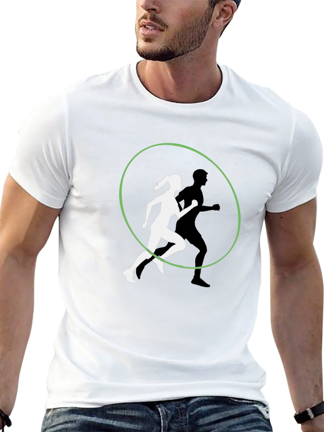 Running Silhouette Graphic Tee