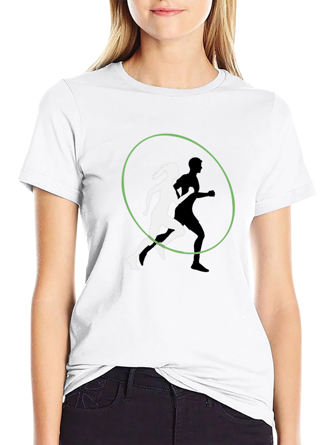 Running Silhouette Graphic Tee