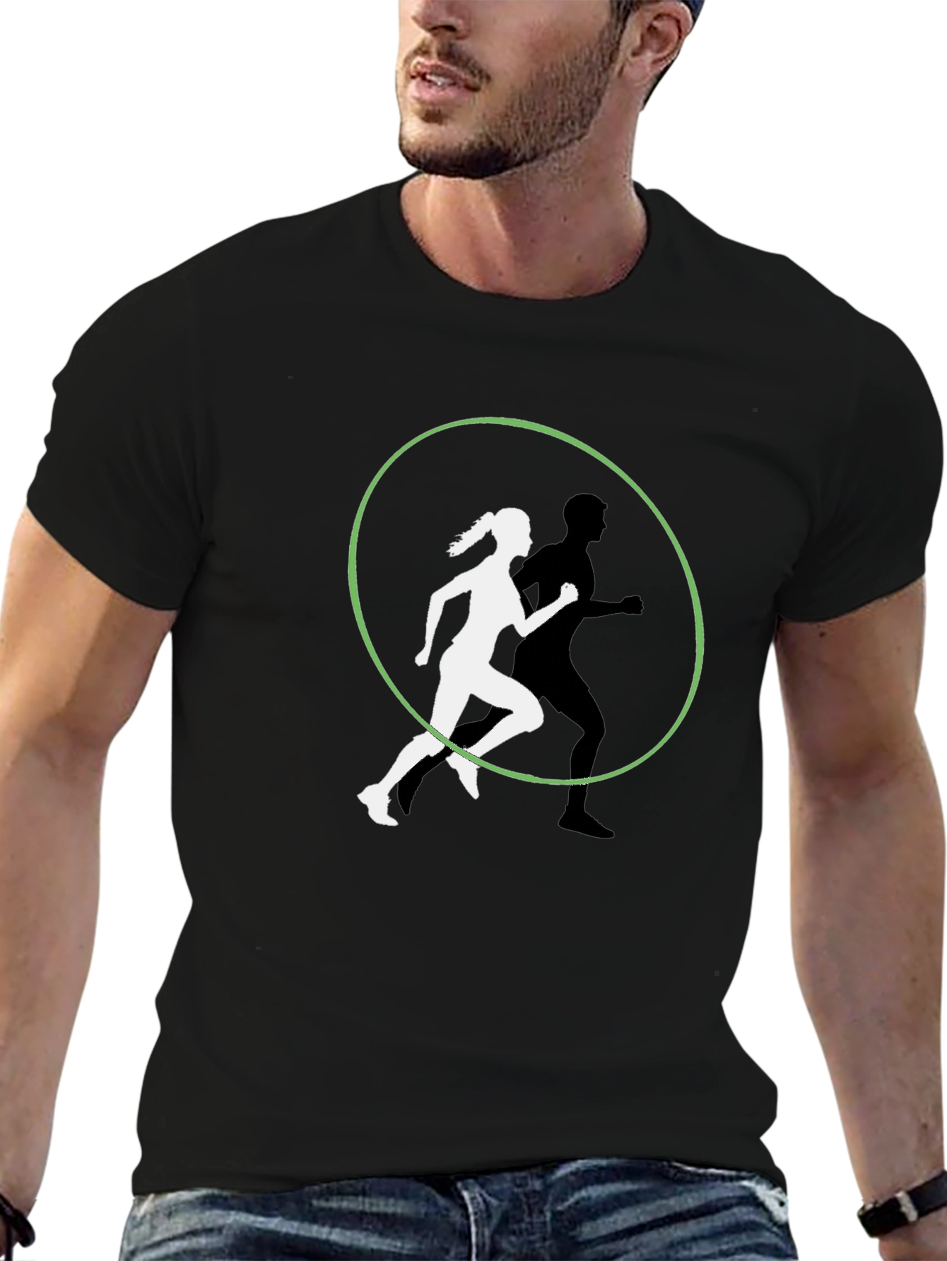 Running Silhouette Graphic Tee