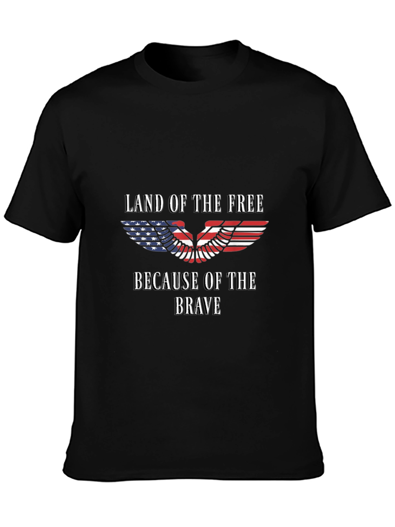 Patriotic Land of the Free Graphic Tee