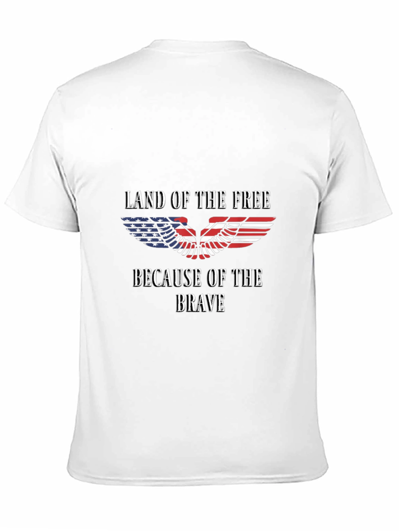 Patriotic Land of the Free Graphic Tee
