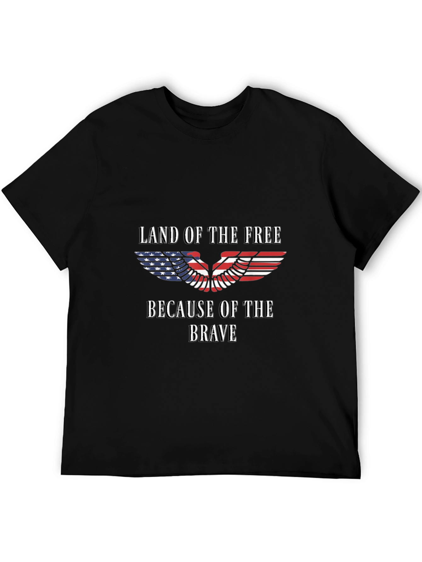 Patriotic Land of the Free Graphic Tee