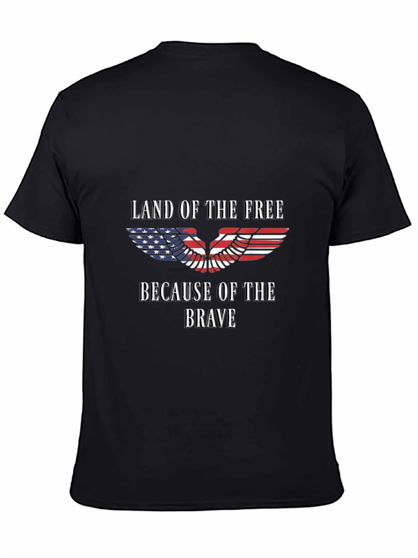 Patriotic Land of the Free Graphic Tee