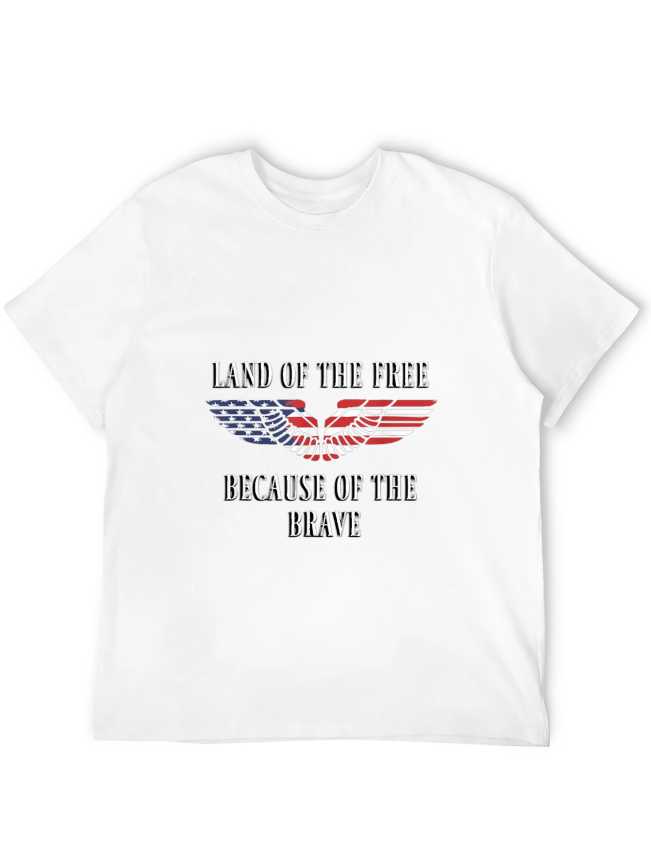 Patriotic Land of the Free Graphic Tee