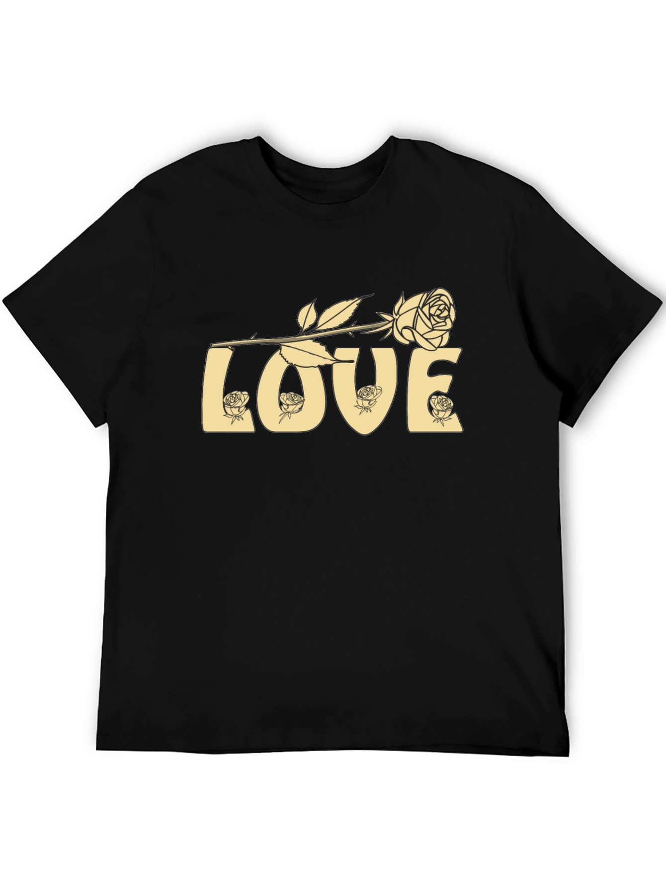 Love Rose Graphic T-Shirt - Soft Cotton Blend