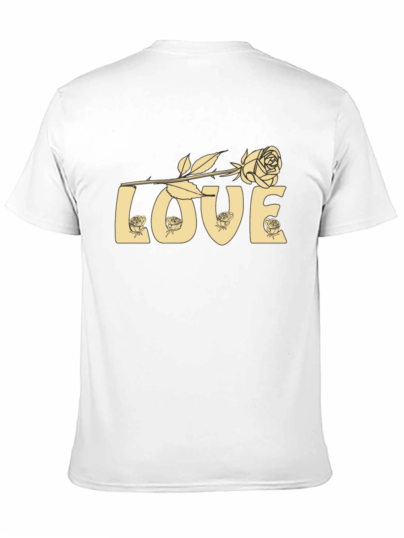 Love Rose Graphic T-Shirt - Soft Cotton Blend