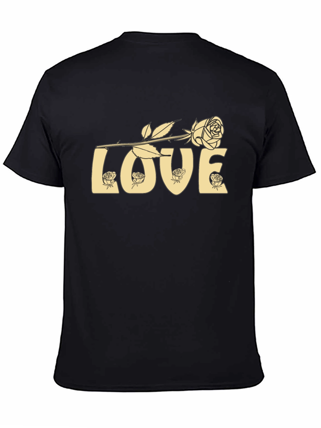 Love Rose Graphic T-Shirt - Soft Cotton Blend
