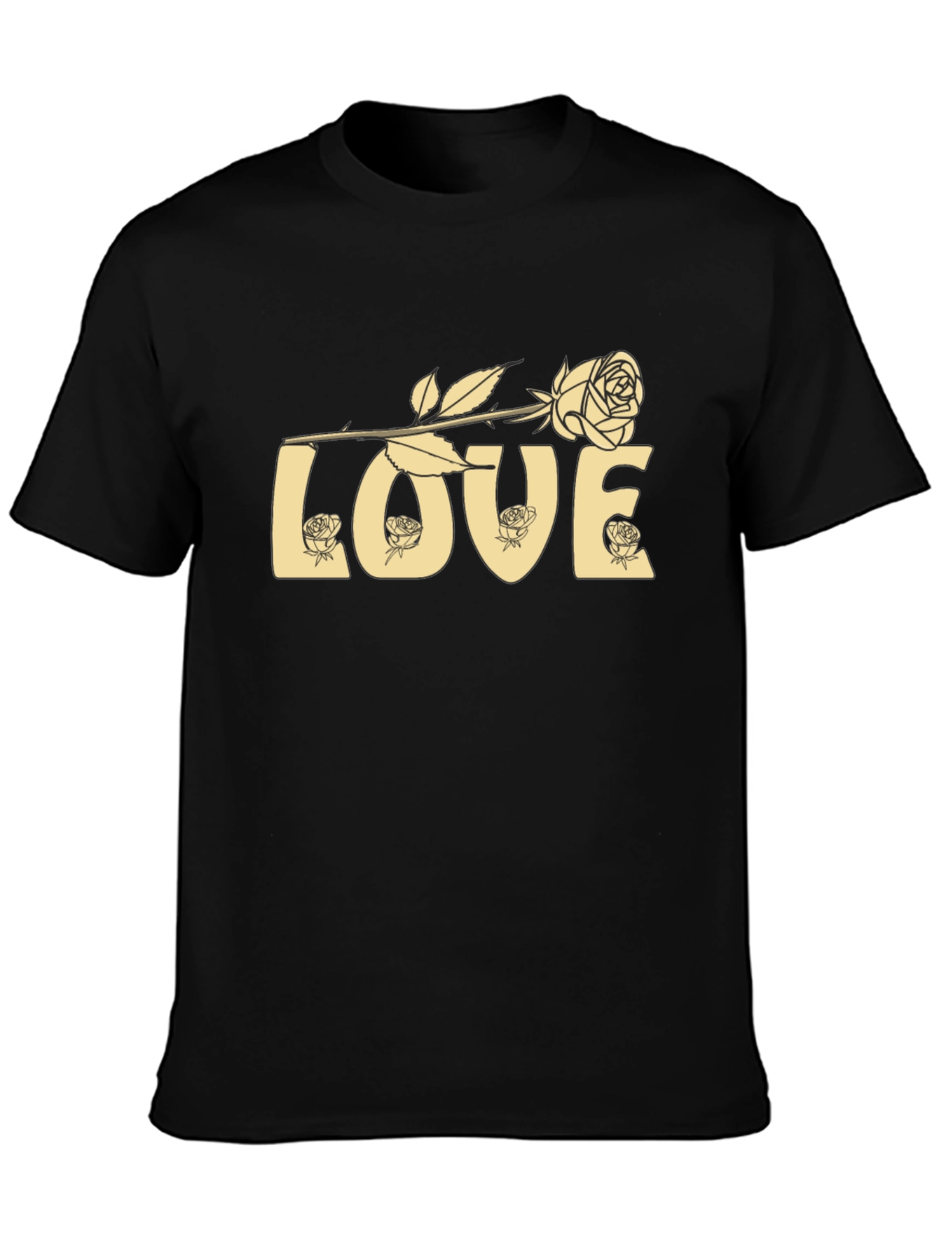 Love Rose Graphic T-Shirt - Soft Cotton Blend