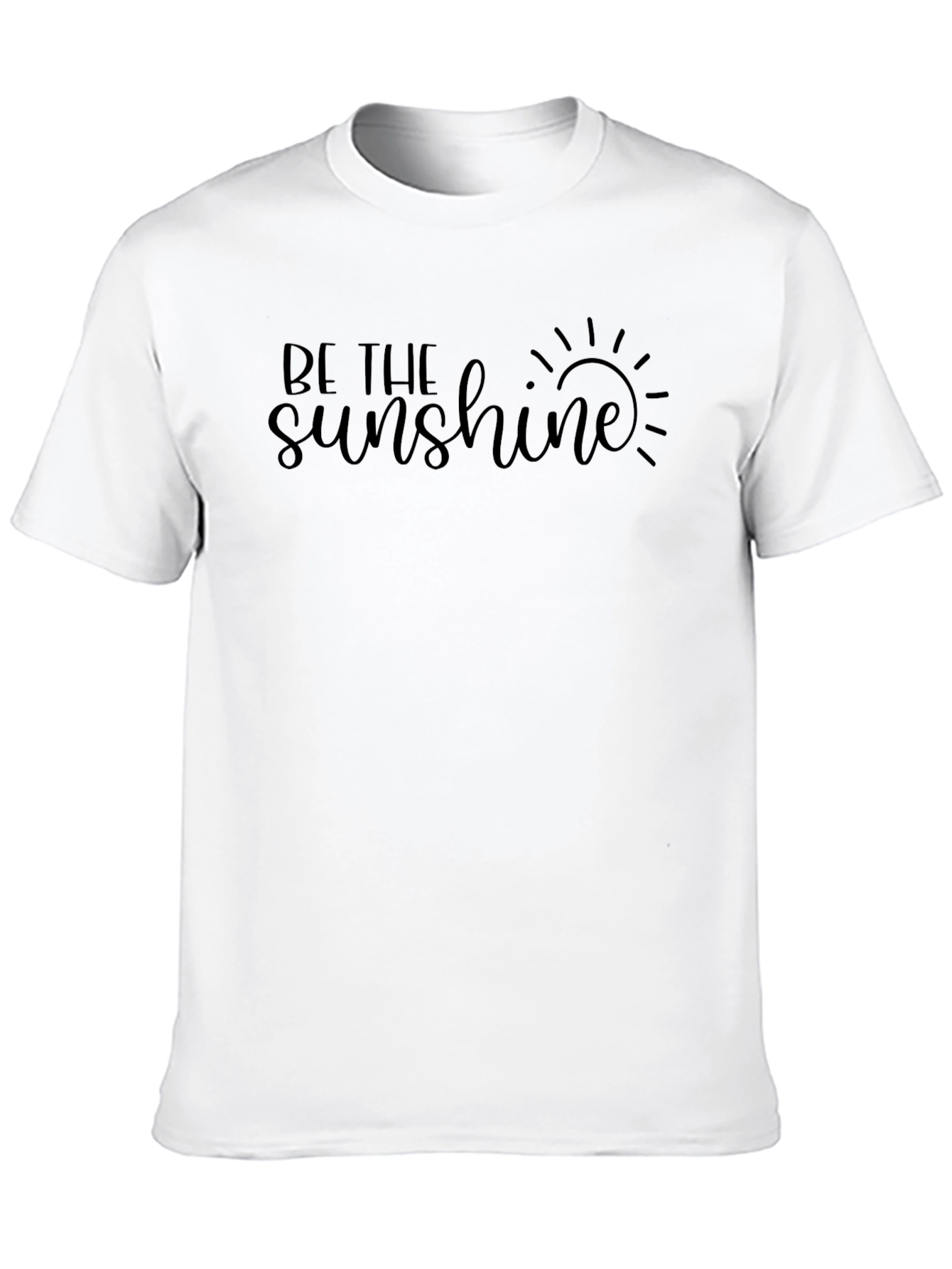 Be the Sunshine Graphic Tee - Mens Black T-Shirt