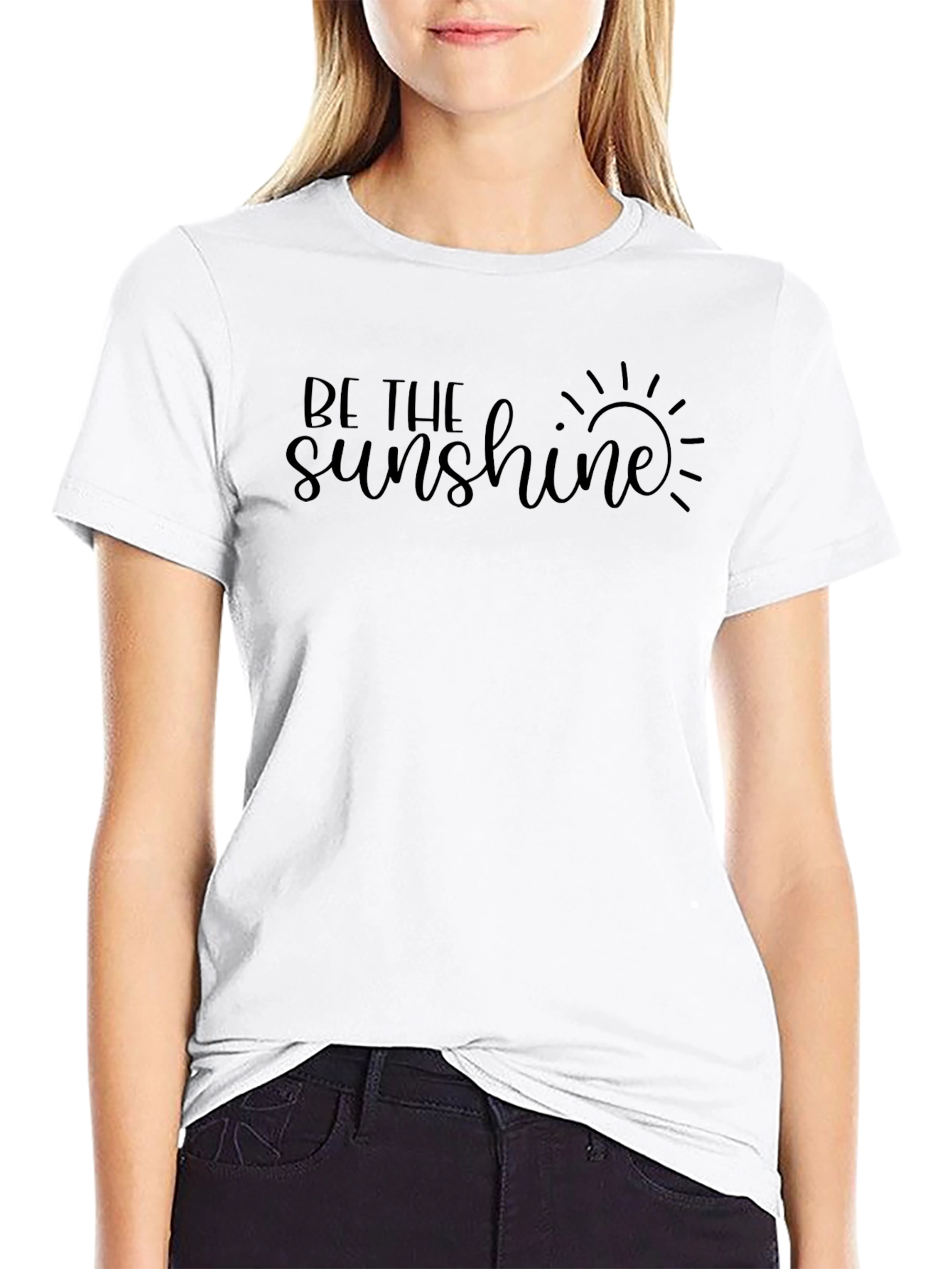Be the Sunshine Graphic Tee - Mens Black T-Shirt