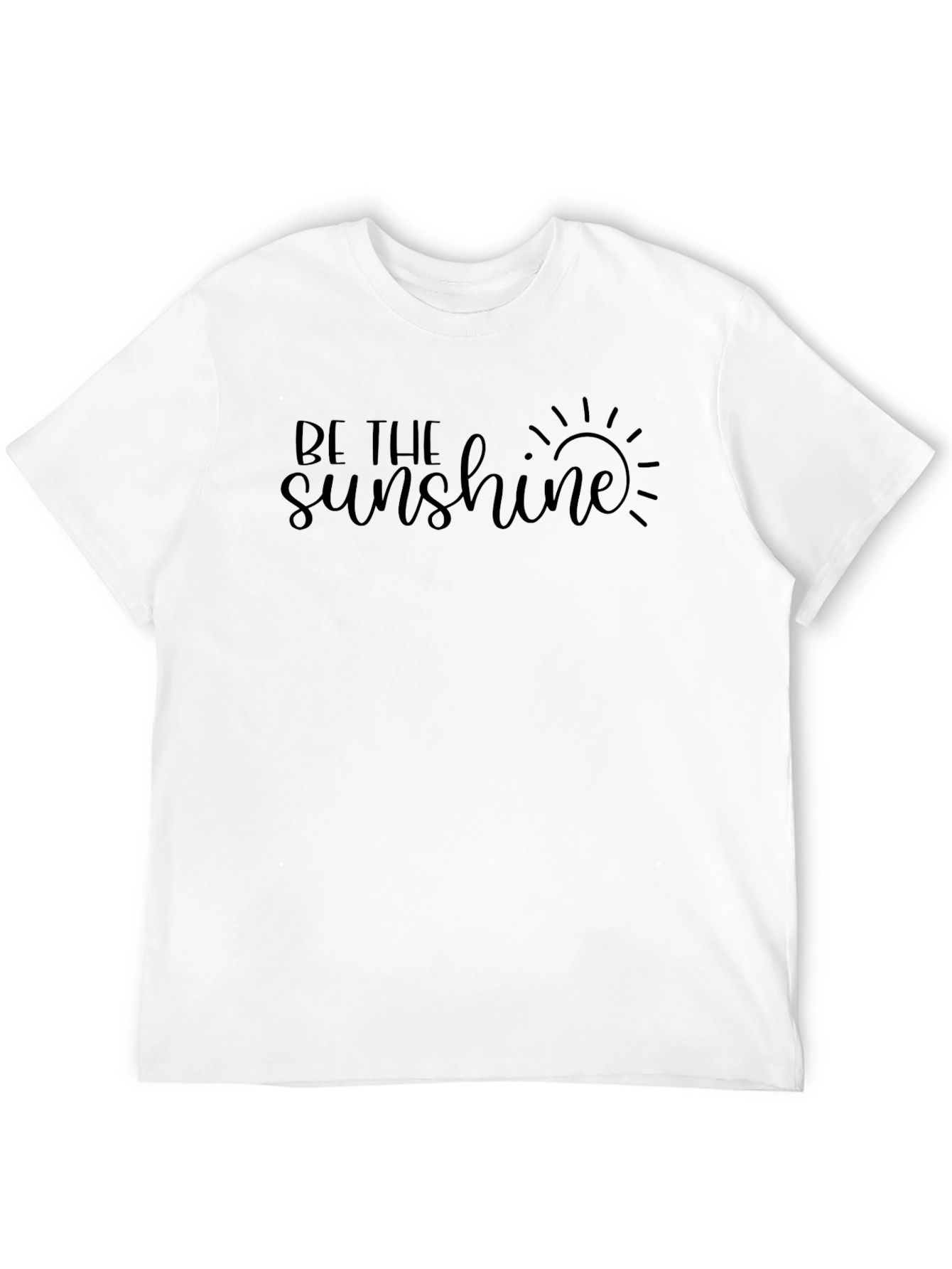 Be the Sunshine Graphic Tee - Mens Black T-Shirt