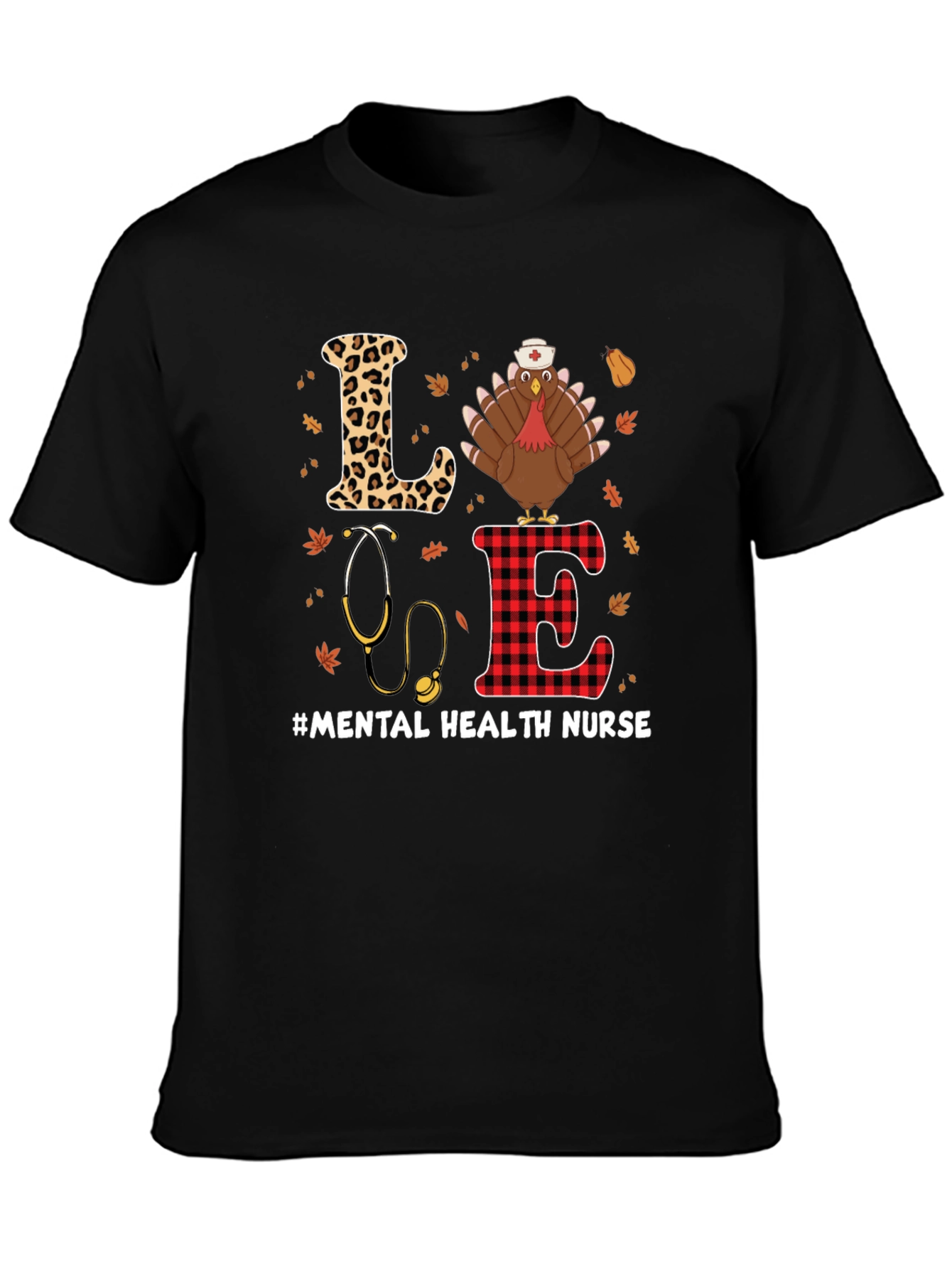 Mental Health Nurse Thanksgiving T-Shirt