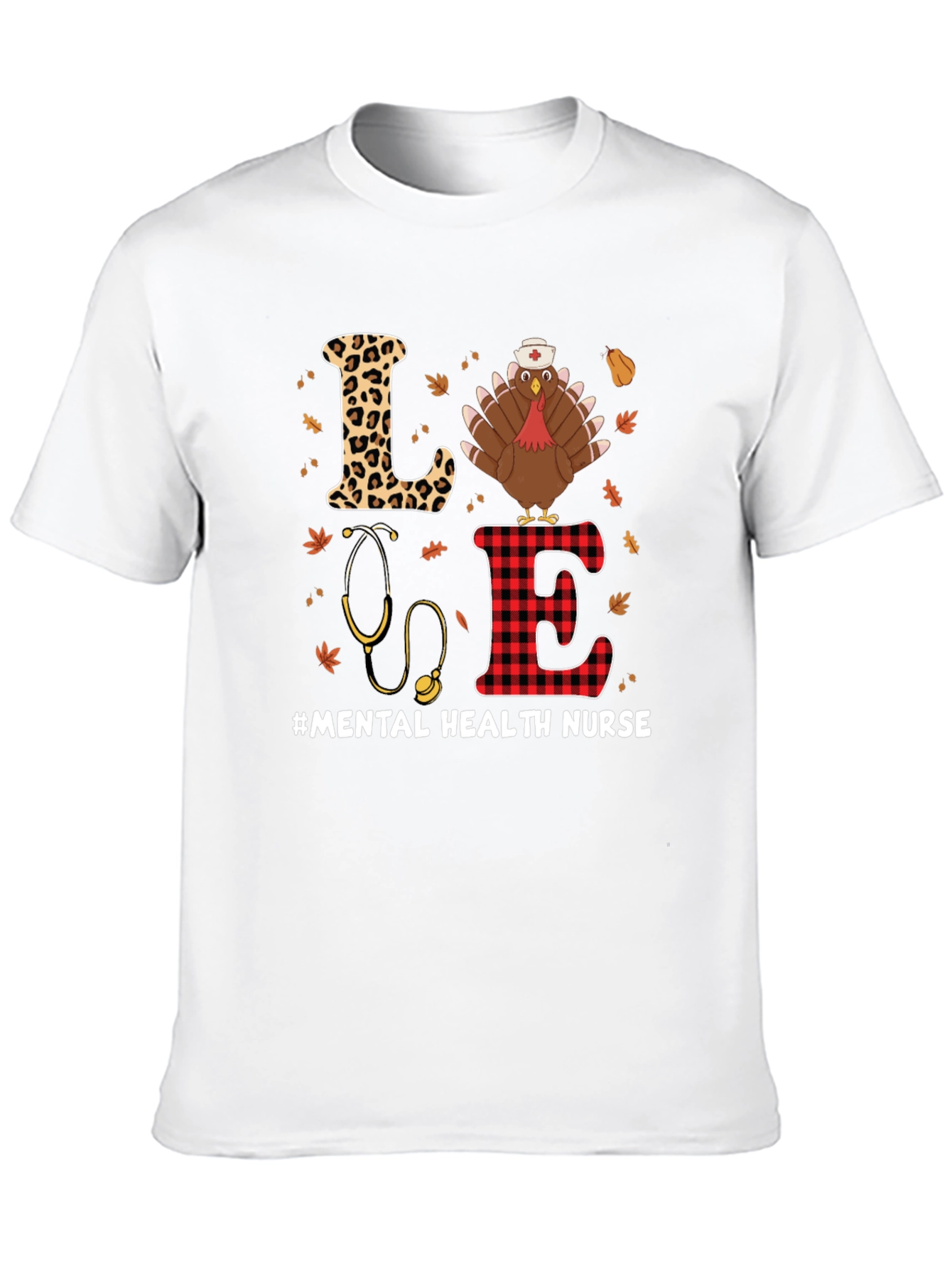 Mental Health Nurse Thanksgiving T-Shirt