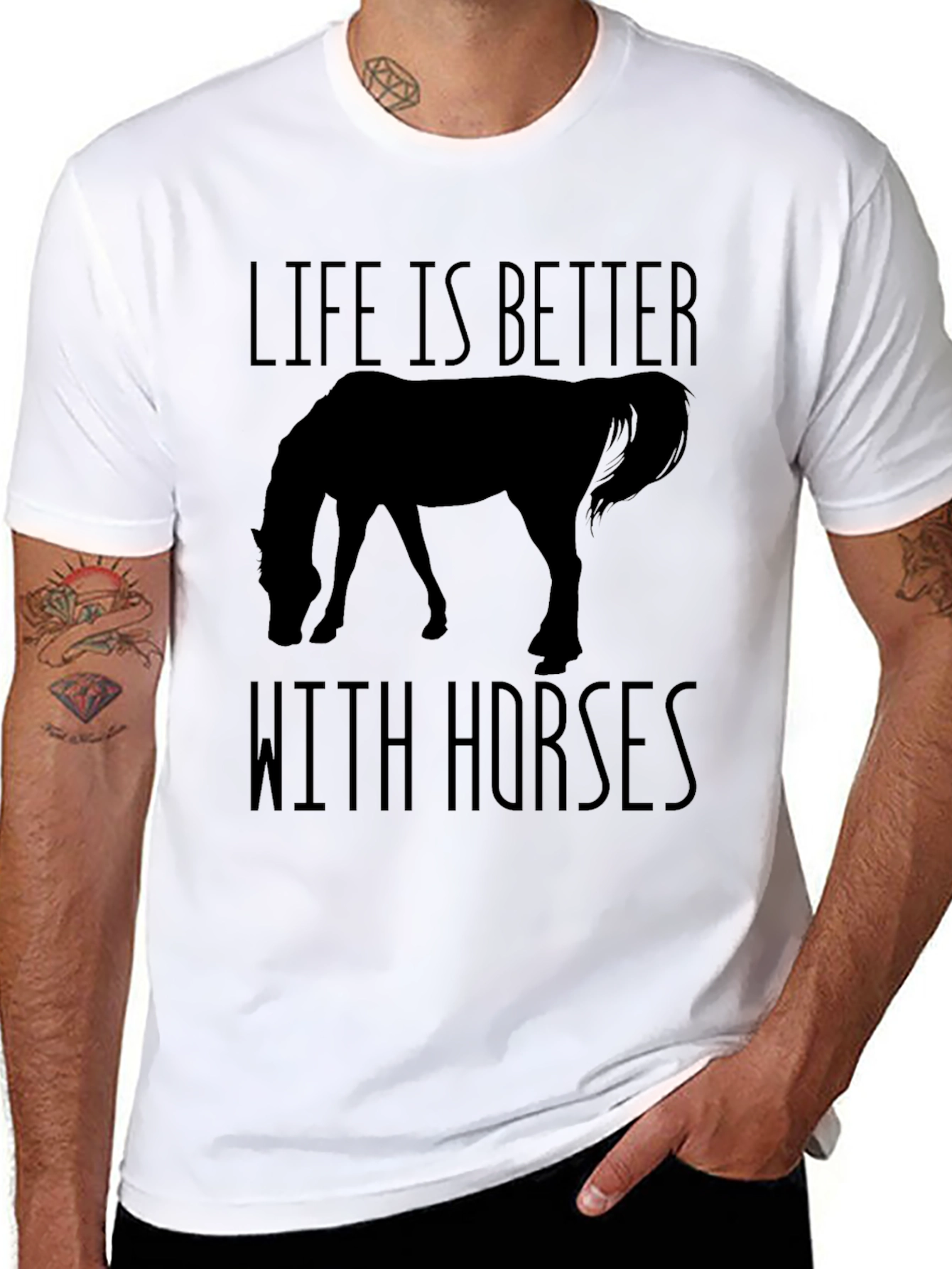 Life Is Better With Horses T-Shirt