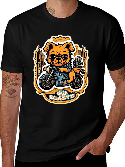 Biker Beasts Dog T-Shirt