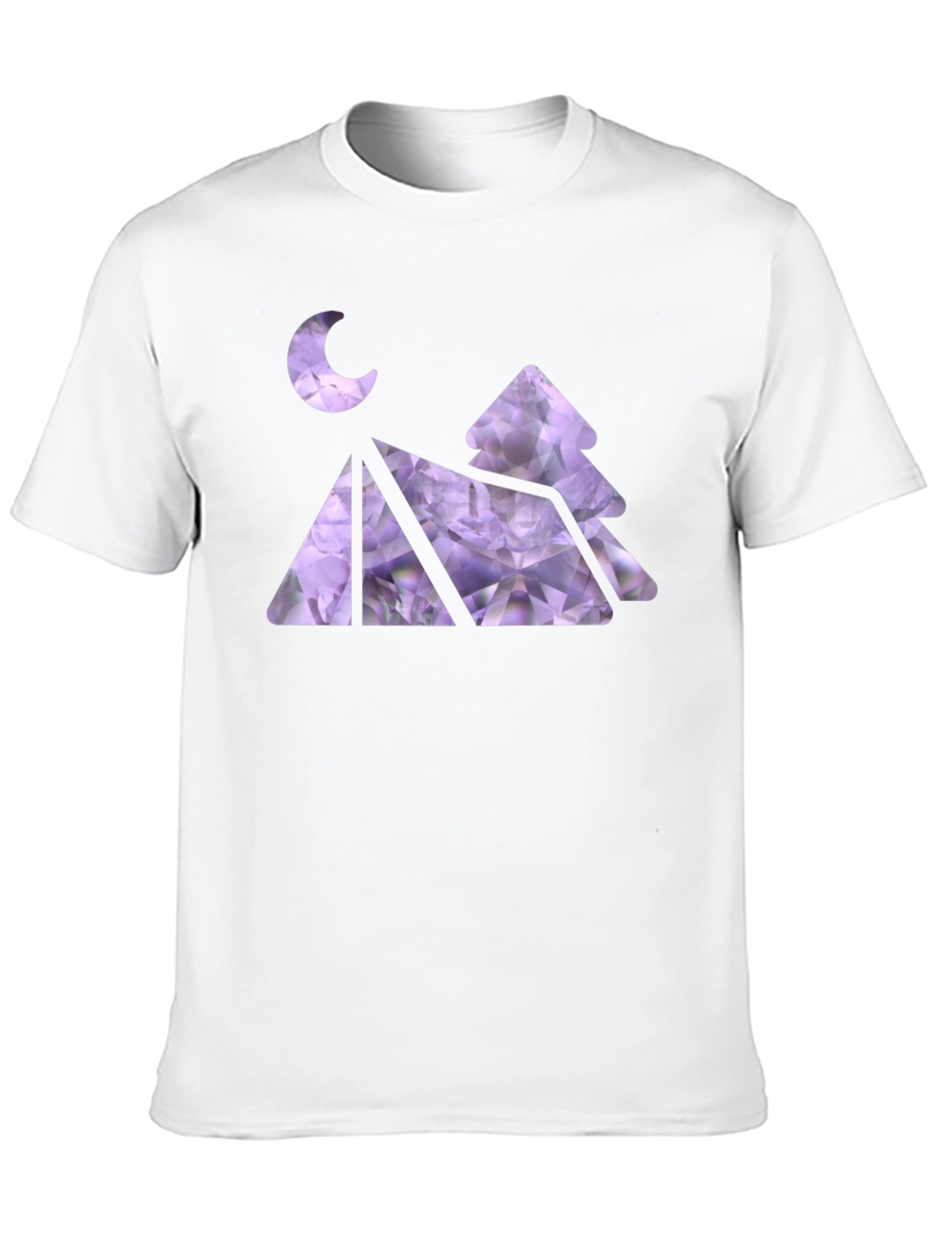 Camping Tent Moon Tree T-Shirt