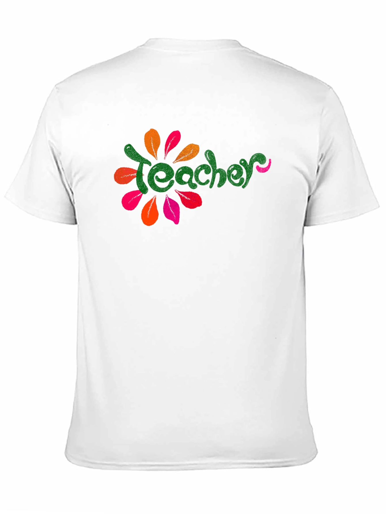 Teacher Flower Graphic Tee - Unique Style