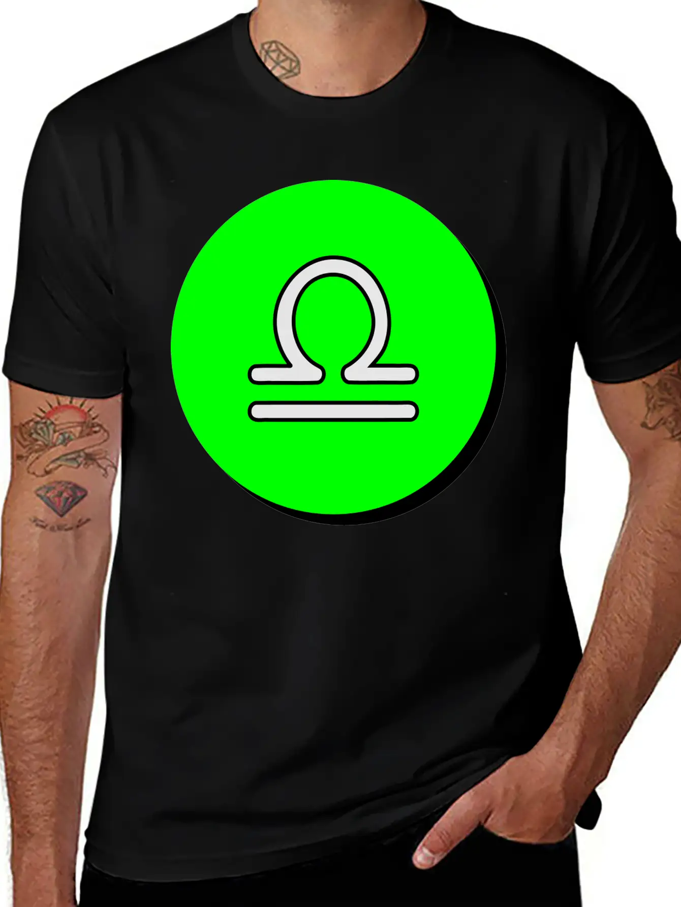 Libra Symbol 3 Unisex Casual T-Shirt – Clean Design For Daily Comfort
