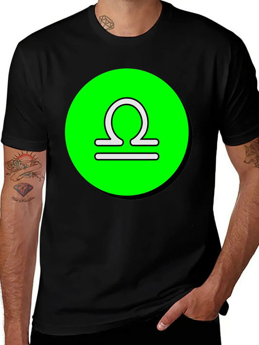 Libra Symbol 3 Unisex Casual T-Shirt – Clean Design For Daily Comfort