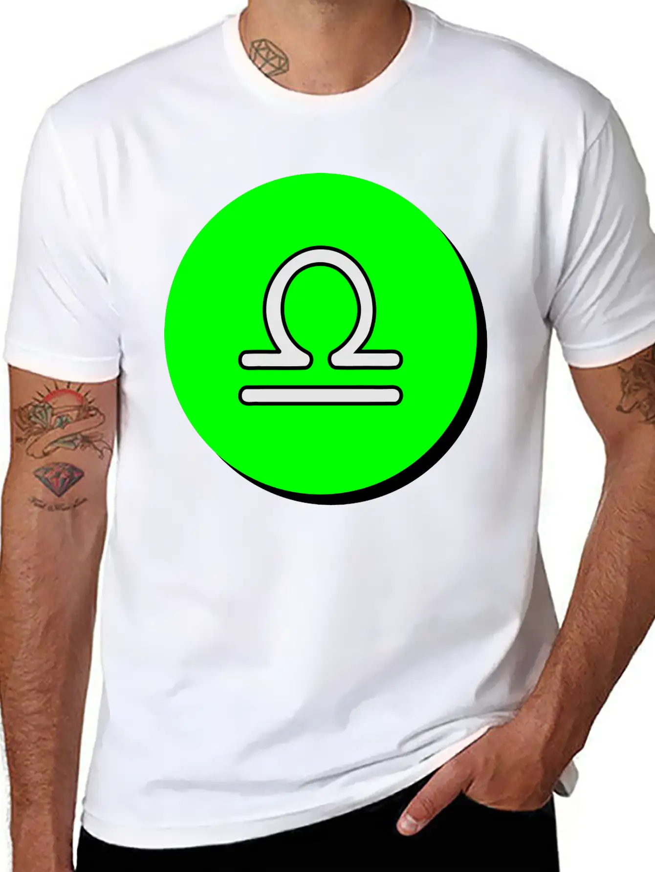 Libra Symbol 3 Unisex Casual T-Shirt – Clean Design For Daily Comfort