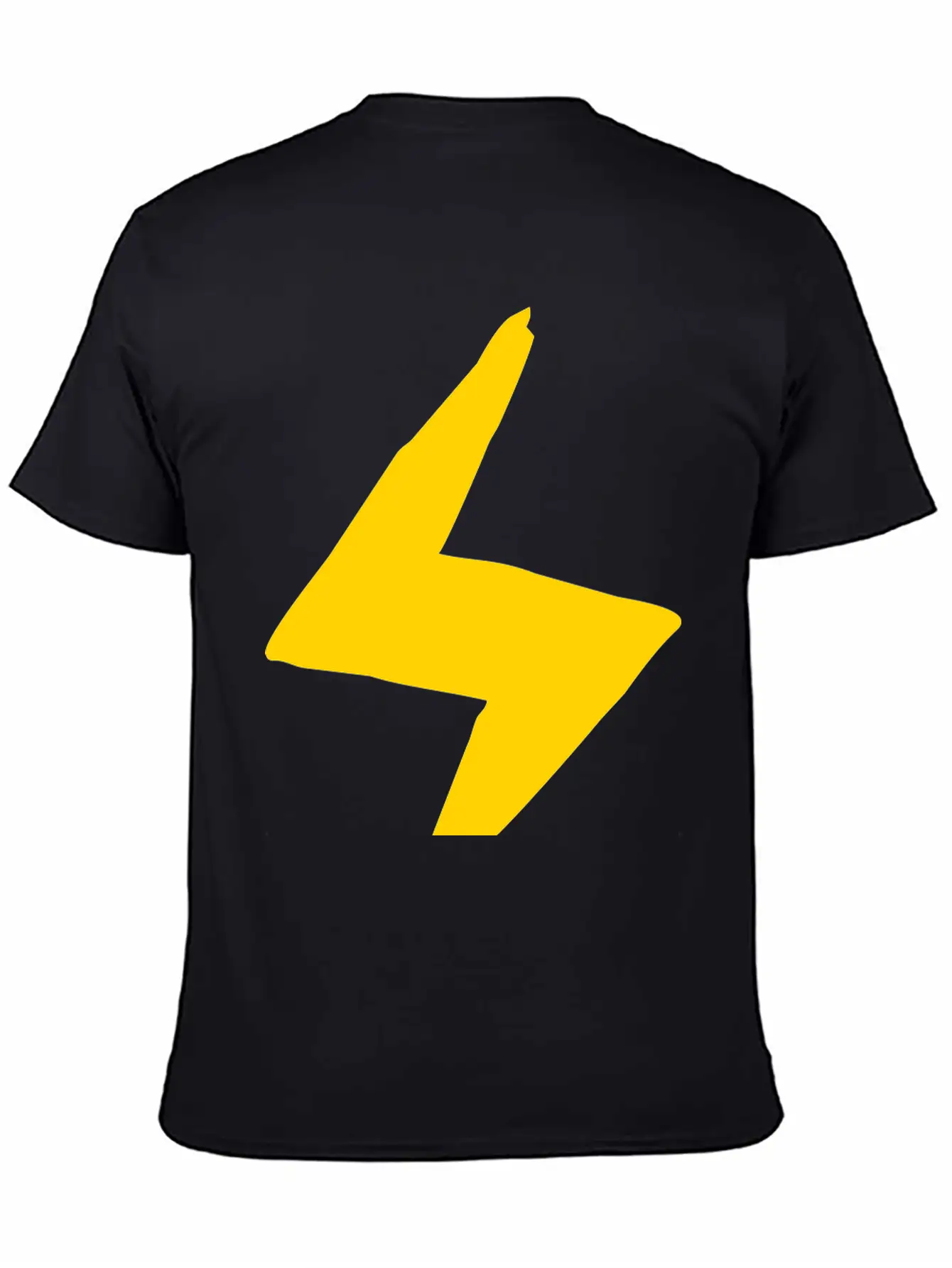 Lightning Hand-drawn Unisex Casual T-Shirt – Clean Design For Daily Comfort