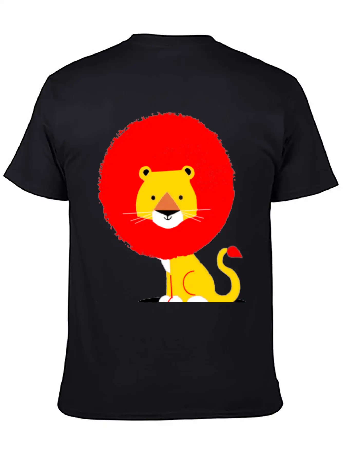 Lion Unisex Casual T-Shirt – Clean Design For Daily Comfort