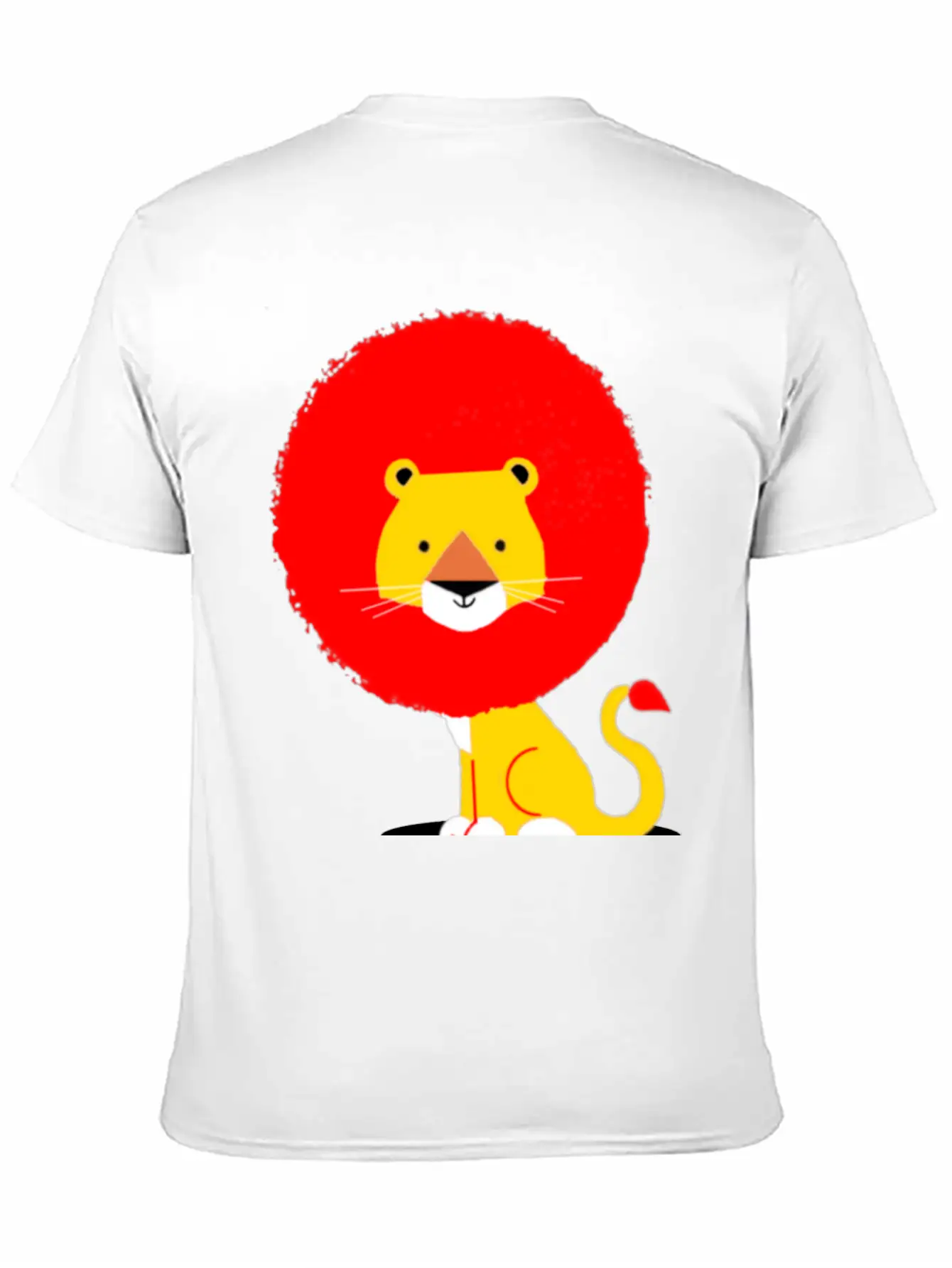 Lion Unisex Casual T-Shirt – Clean Design For Daily Comfort
