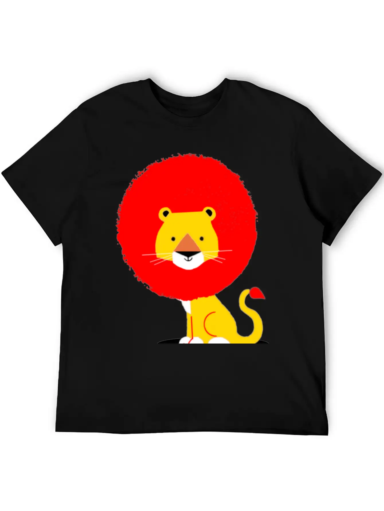 Lion Unisex Casual T-Shirt – Clean Design For Daily Comfort
