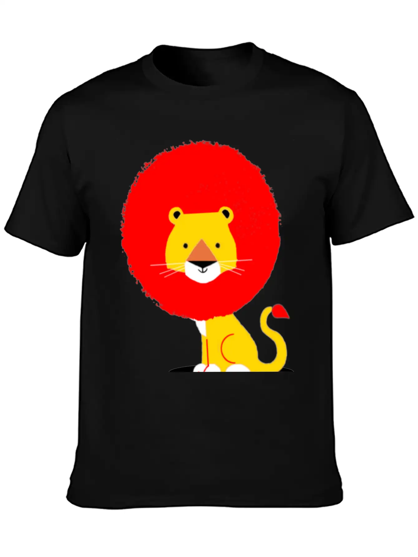 Lion Unisex Casual T-Shirt – Clean Design For Daily Comfort
