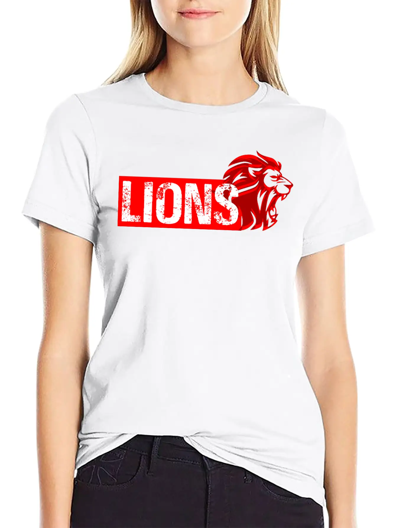 Lions Unisex Casual T-Shirt – Clean Design For Daily Comfort