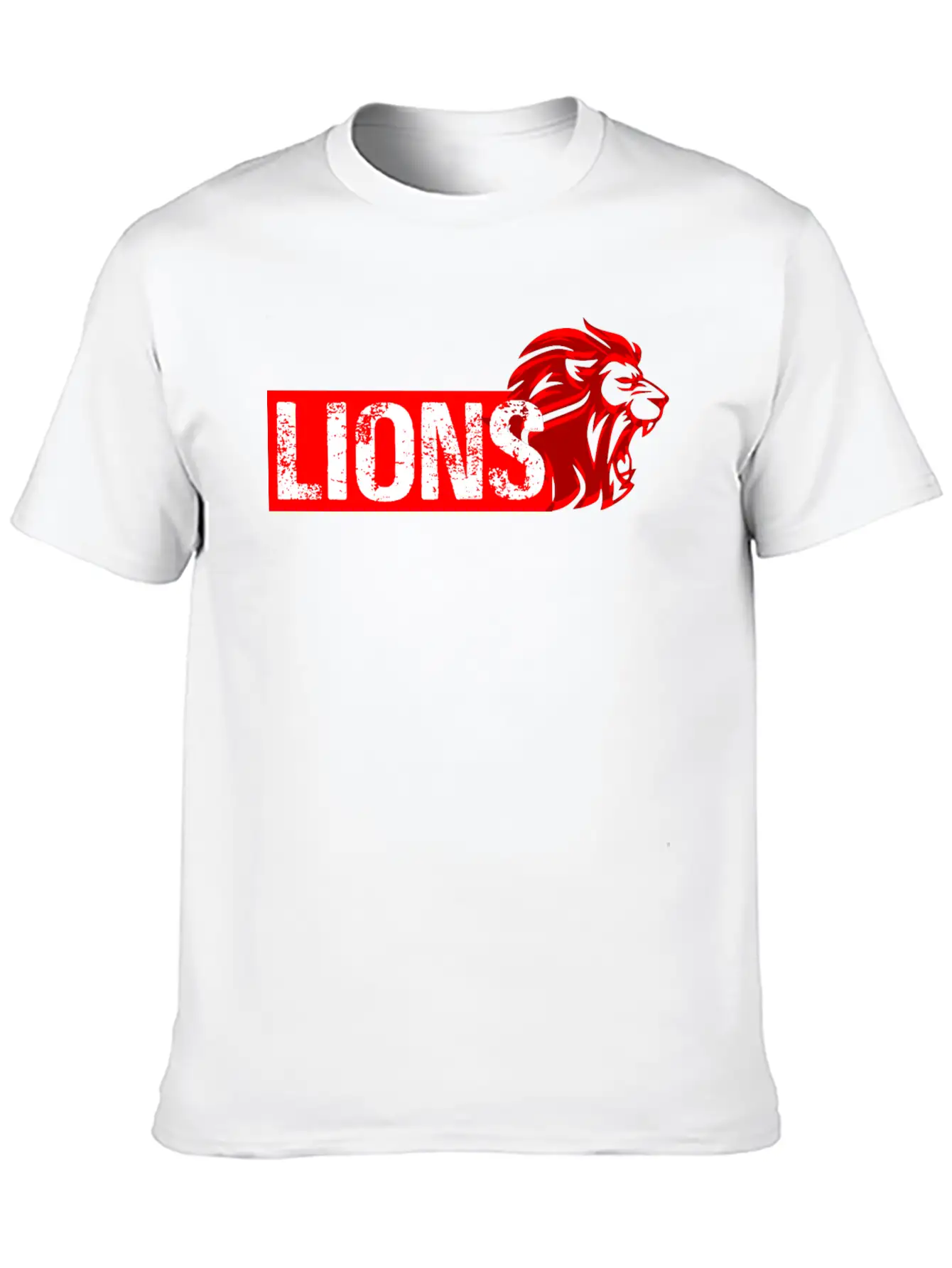 Lions Unisex Casual T-Shirt – Clean Design For Daily Comfort
