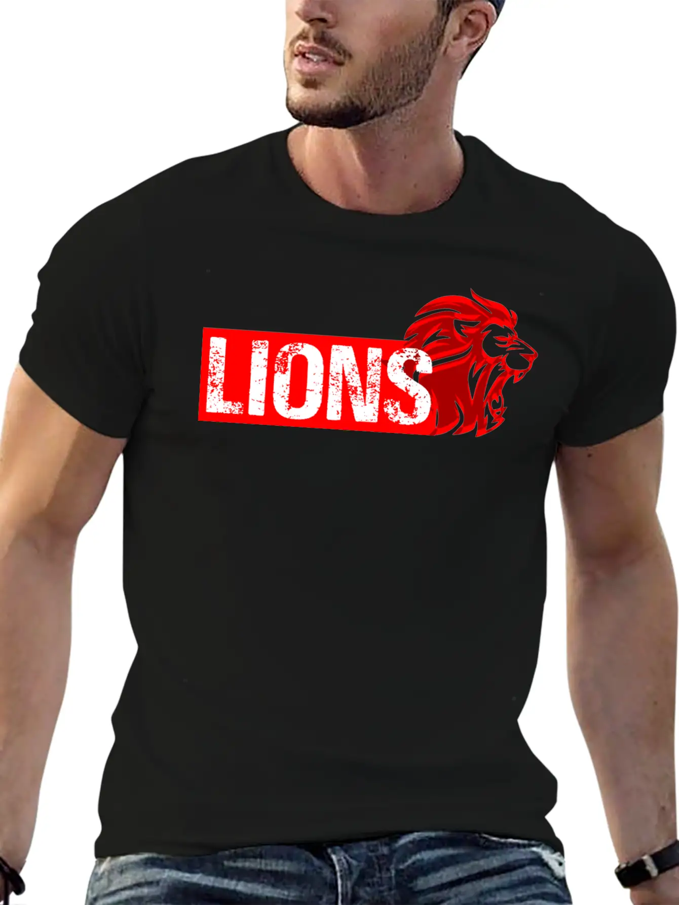 Lions Unisex Casual T-Shirt – Clean Design For Daily Comfort