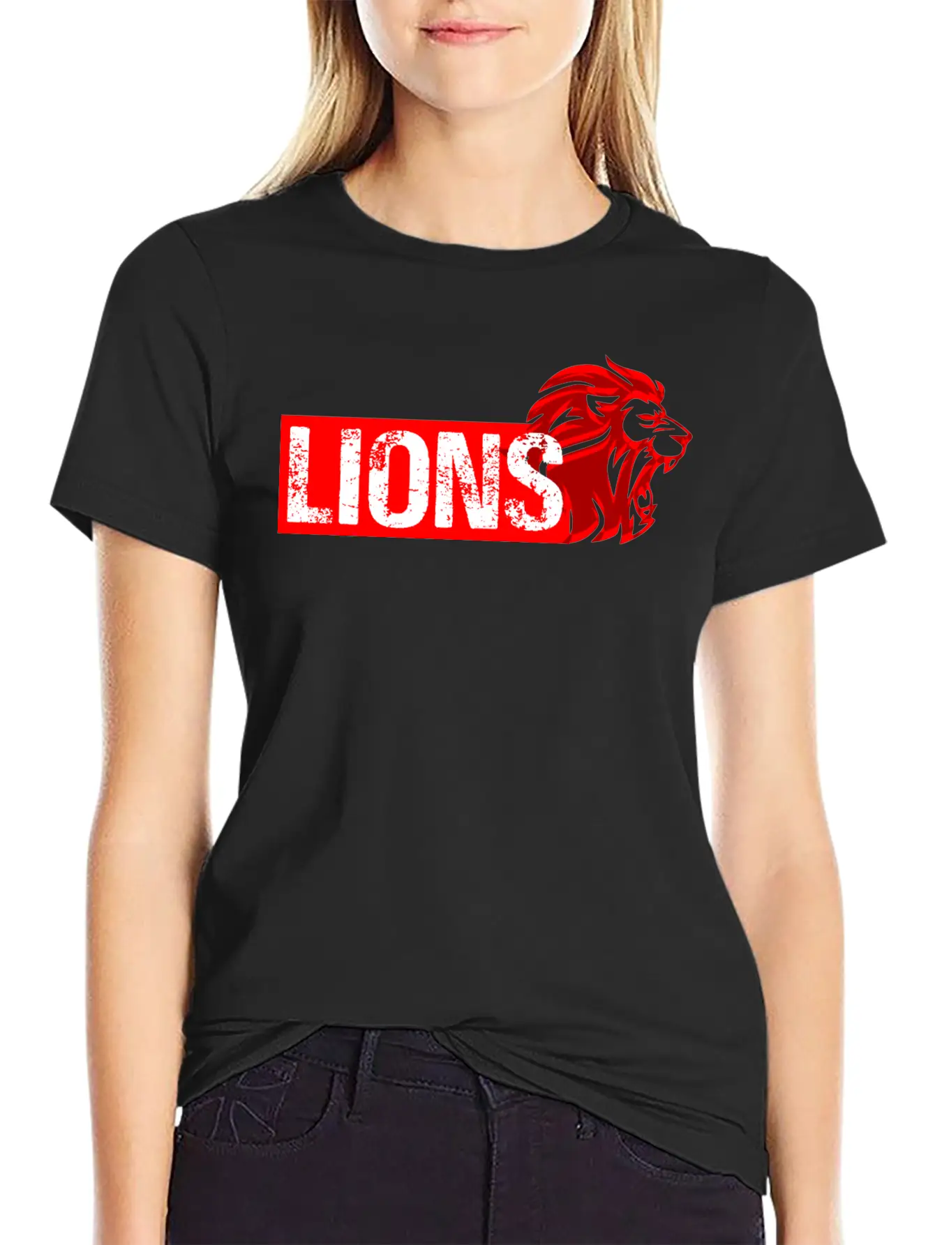 Lions Unisex Casual T-Shirt – Clean Design For Daily Comfort