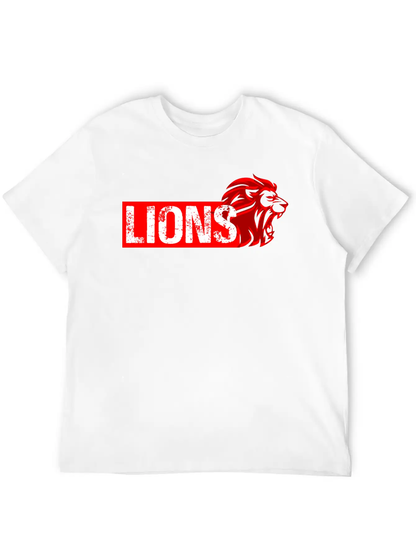 Lions Unisex Casual T-Shirt – Clean Design For Daily Comfort