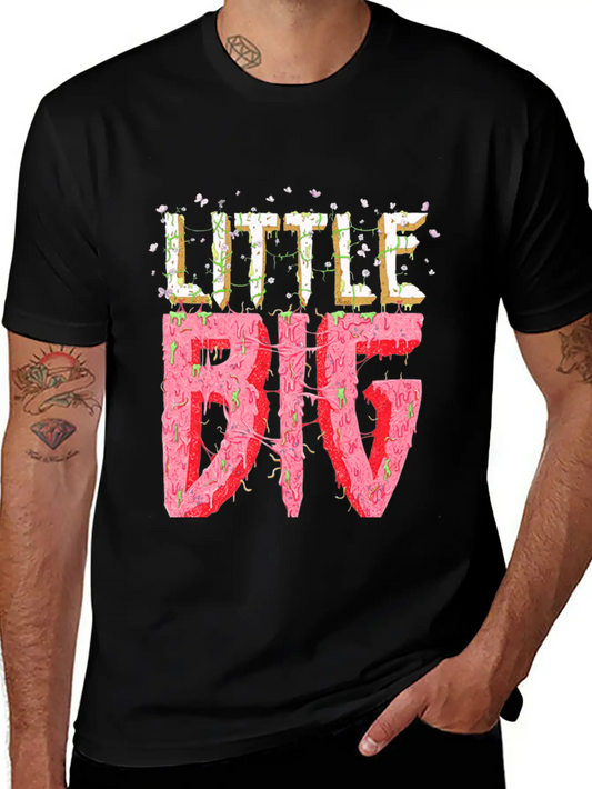 Little Big Band Logo Unisex Casual T-Shirt – Clean Design For Daily Comfort