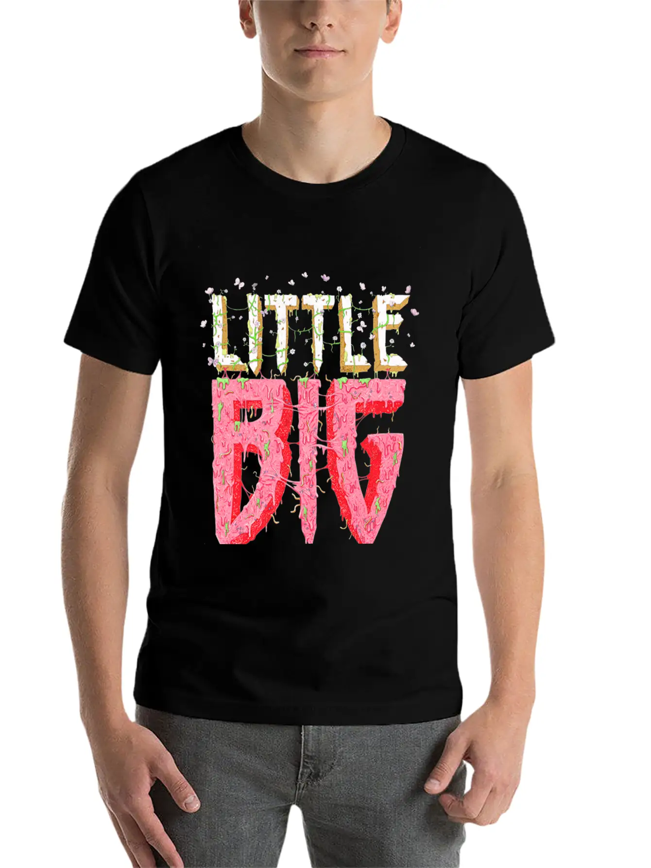Little Big Band Logo Unisex Casual T-Shirt – Clean Design For Daily Comfort