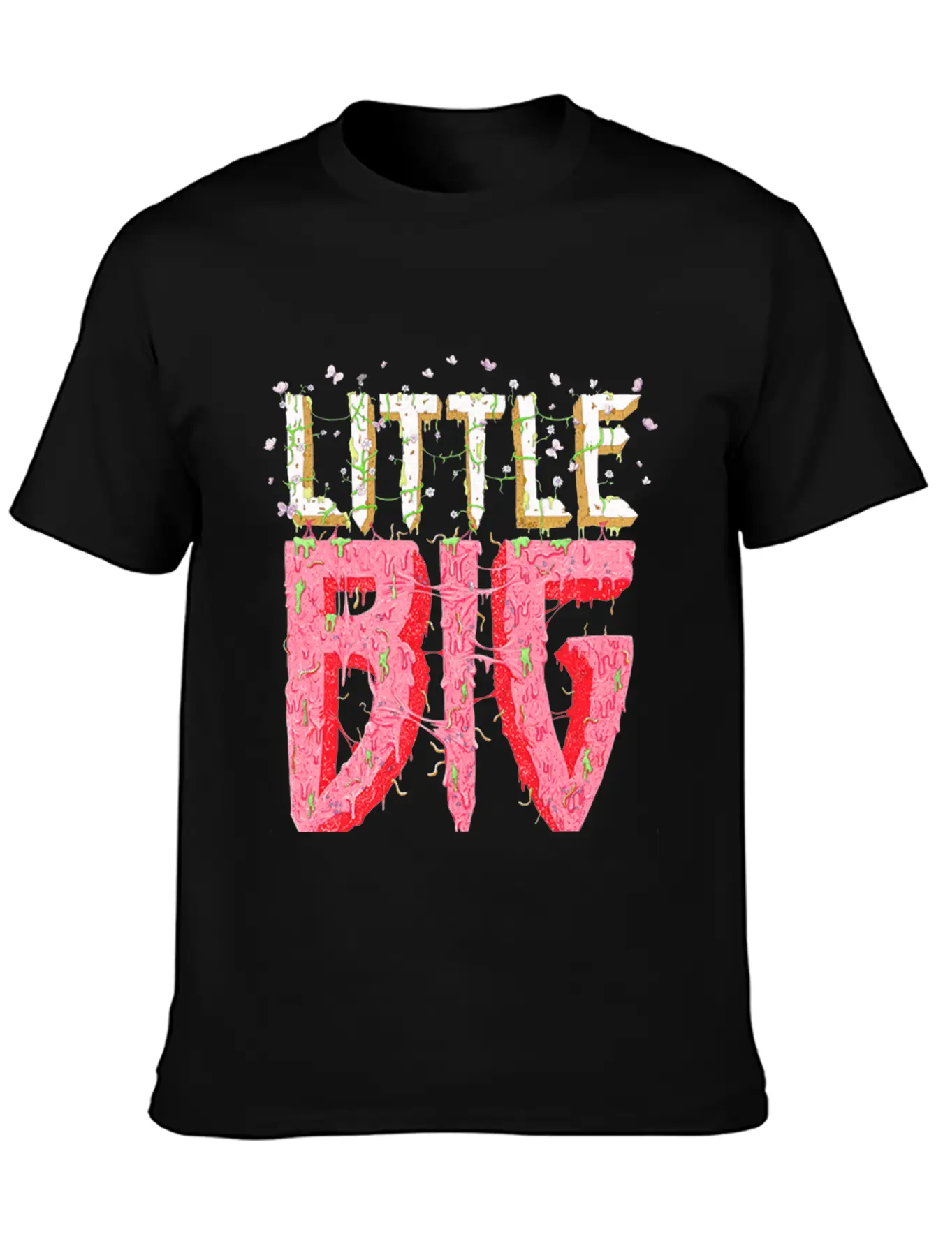Little Big Band Logo Unisex Casual T-Shirt – Clean Design For Daily Comfort