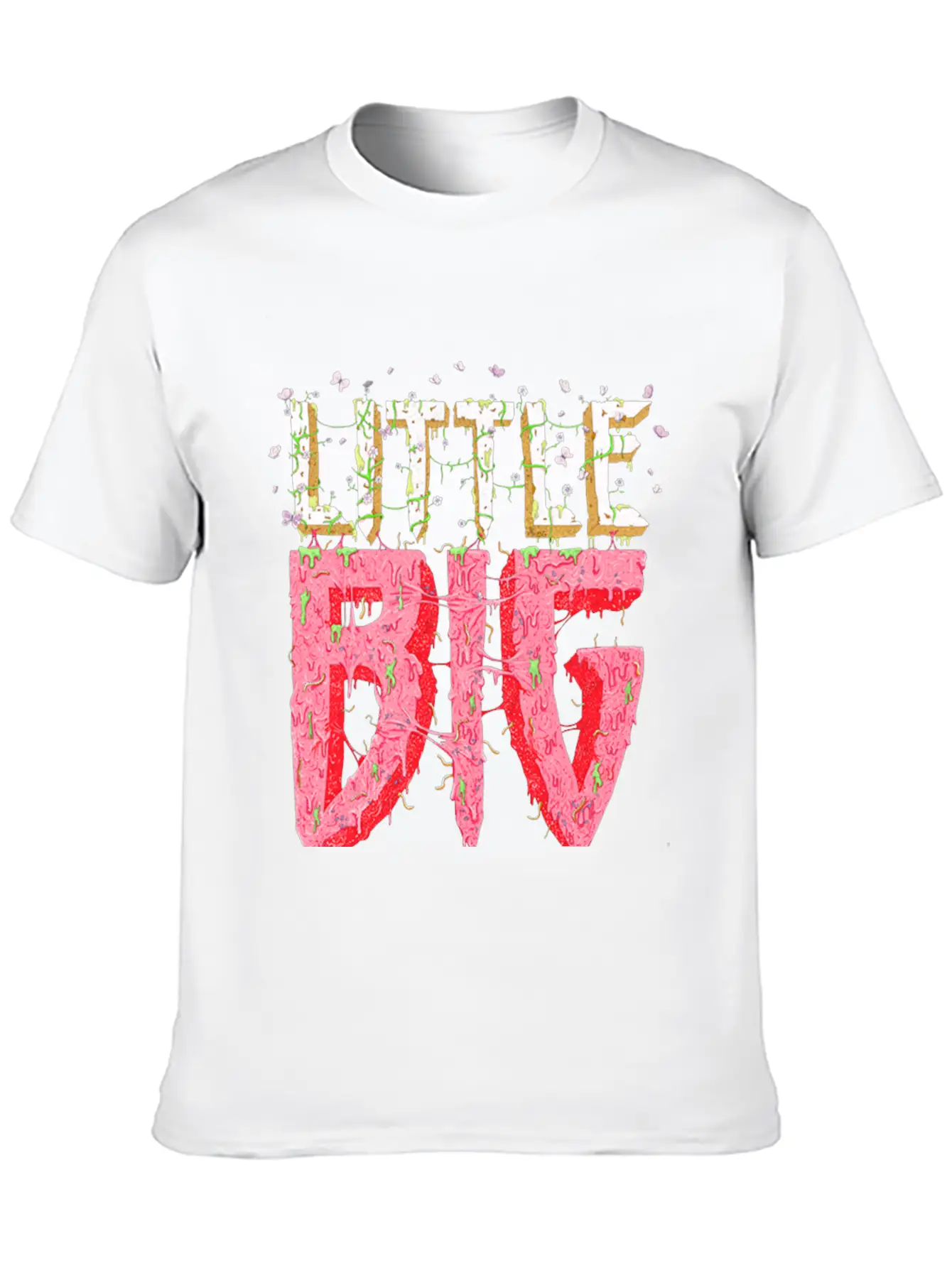 Little Big Band Logo Unisex Casual T-Shirt – Clean Design For Daily Comfort