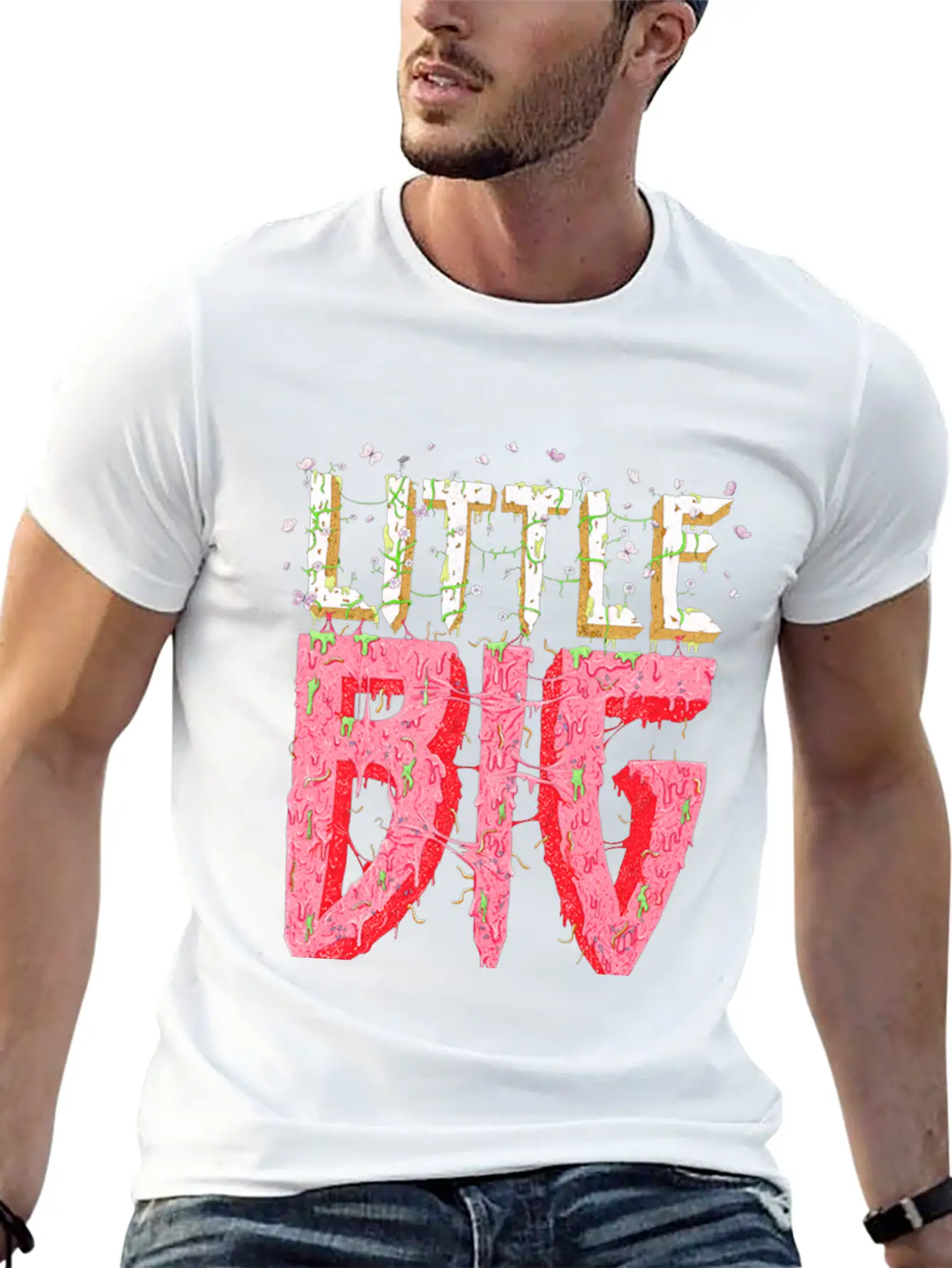 Little Big Band Logo Unisex Casual T-Shirt – Clean Design For Daily Comfort