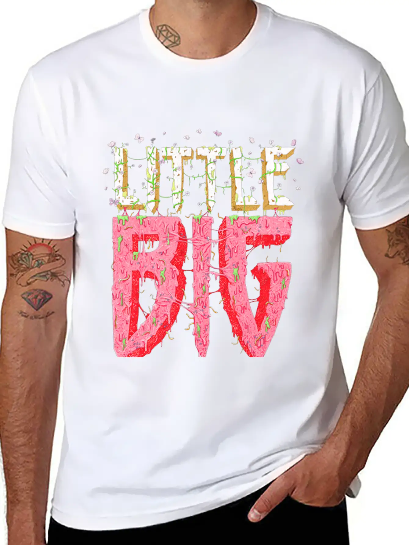 Little Big Band Logo Unisex Casual T-Shirt – Clean Design For Daily Comfort