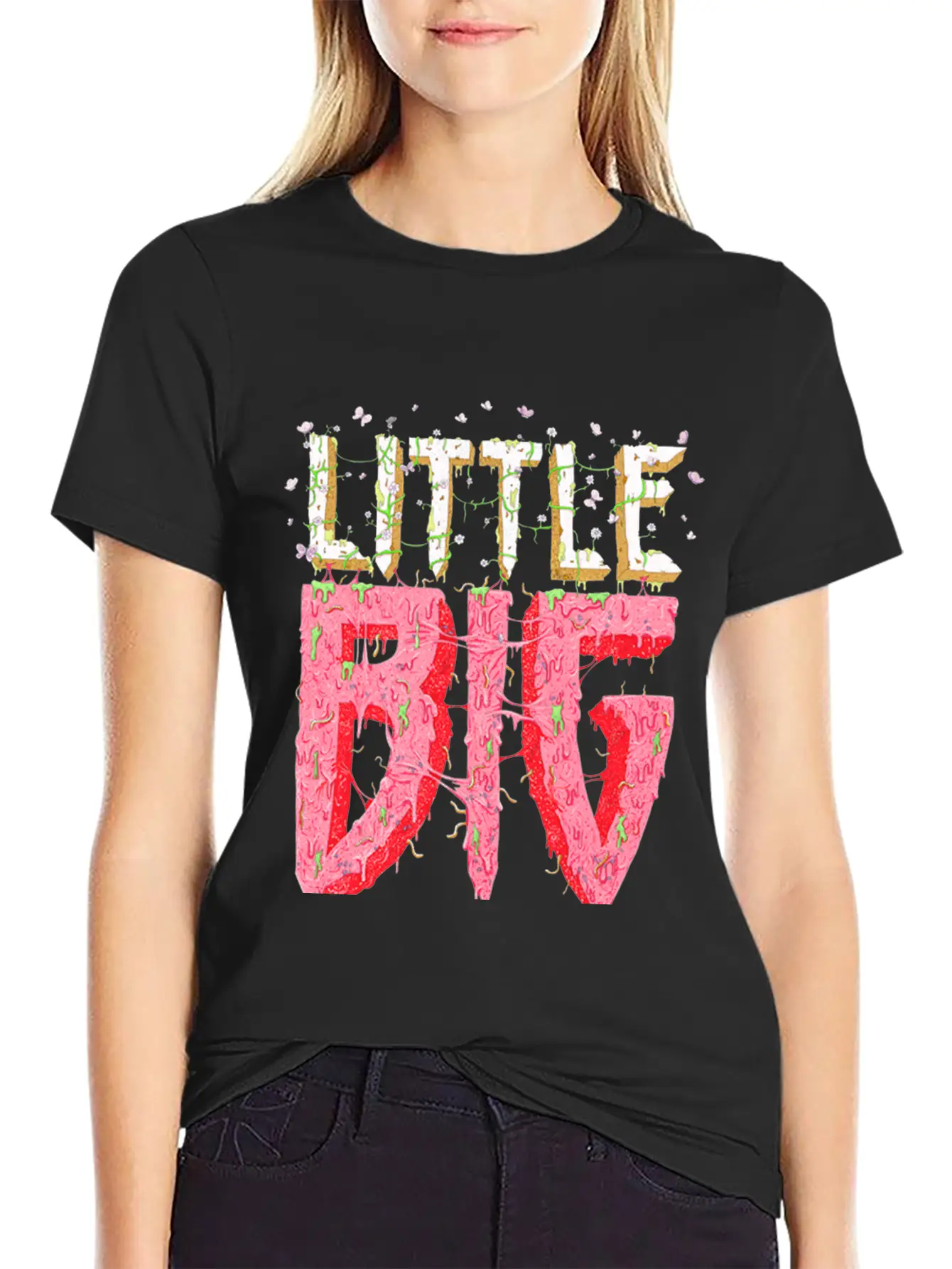 Little Big Band Logo Unisex Casual T-Shirt – Clean Design For Daily Comfort
