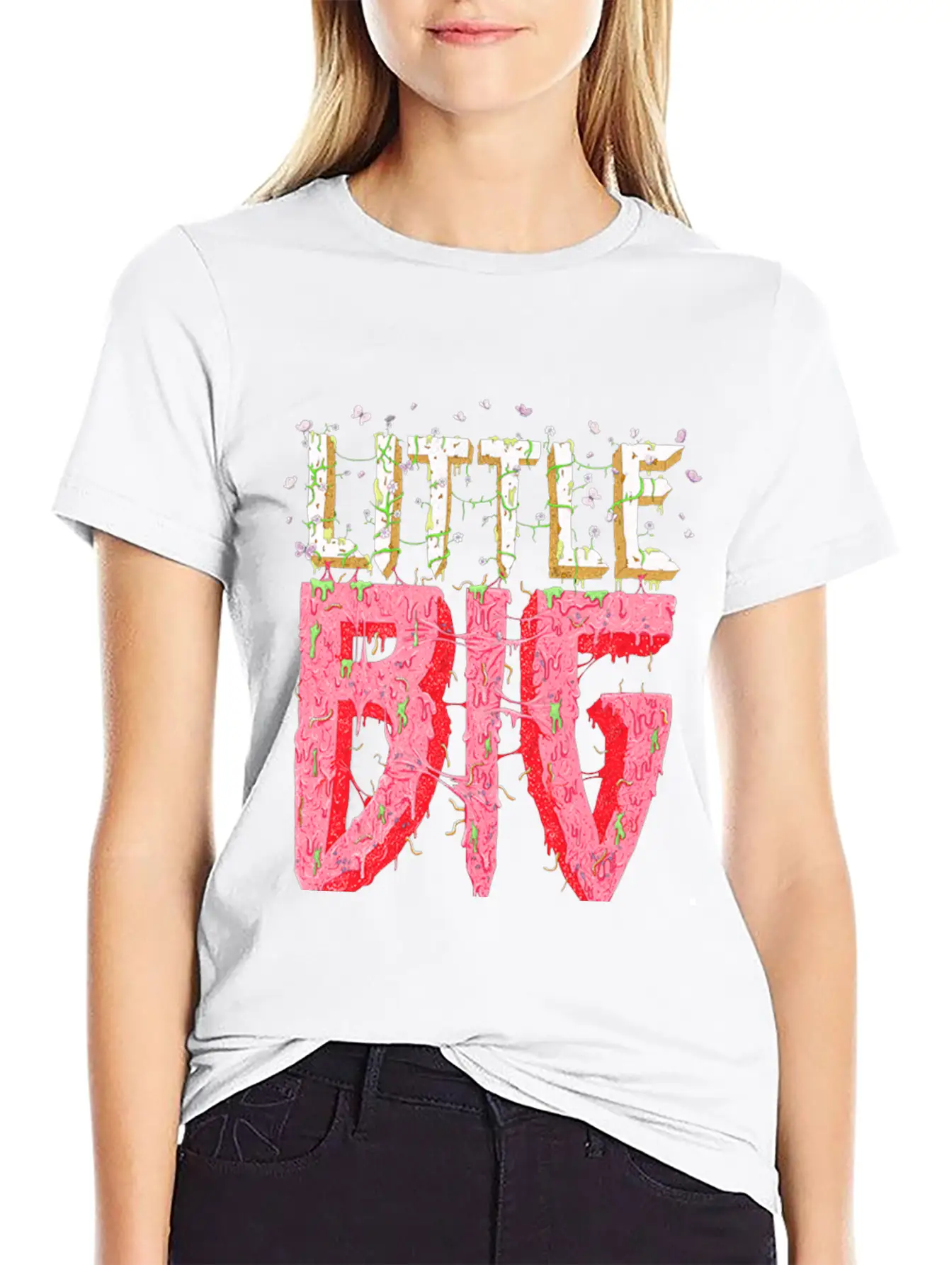 Little Big Band Logo Unisex Casual T-Shirt – Clean Design For Daily Comfort