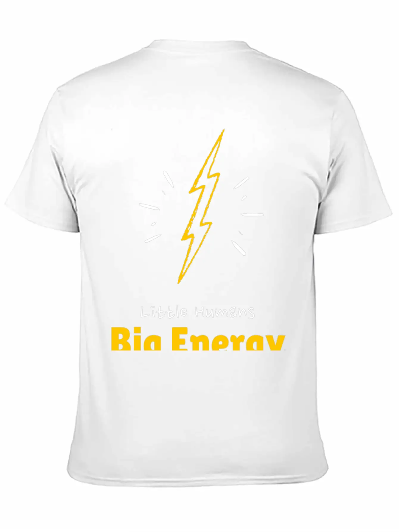 Little Humans |Big Energy Unisex Casual T-Shirt – Clean Design For Daily Comfort