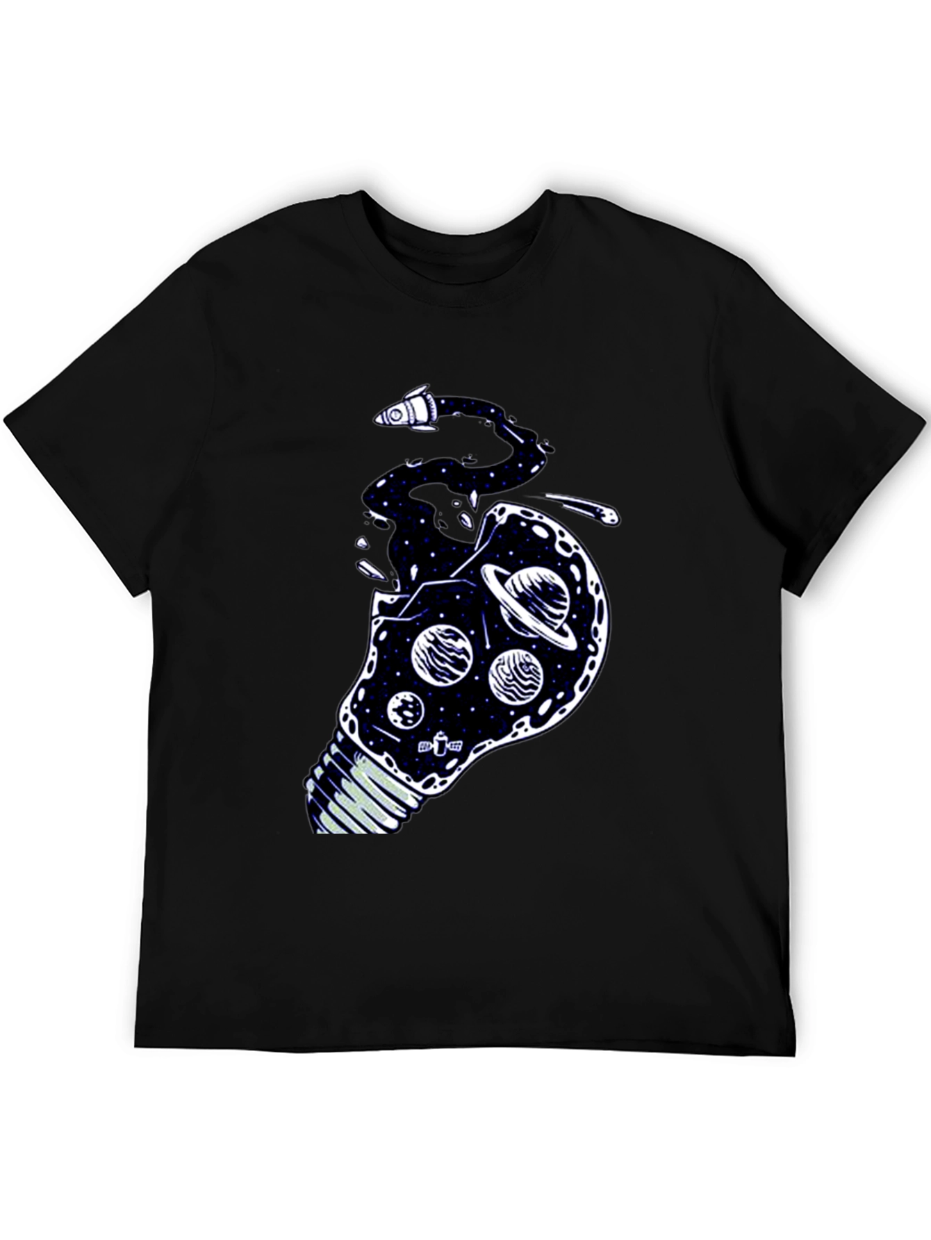 Cosmic Bulb Mens Graphic T-Shirt