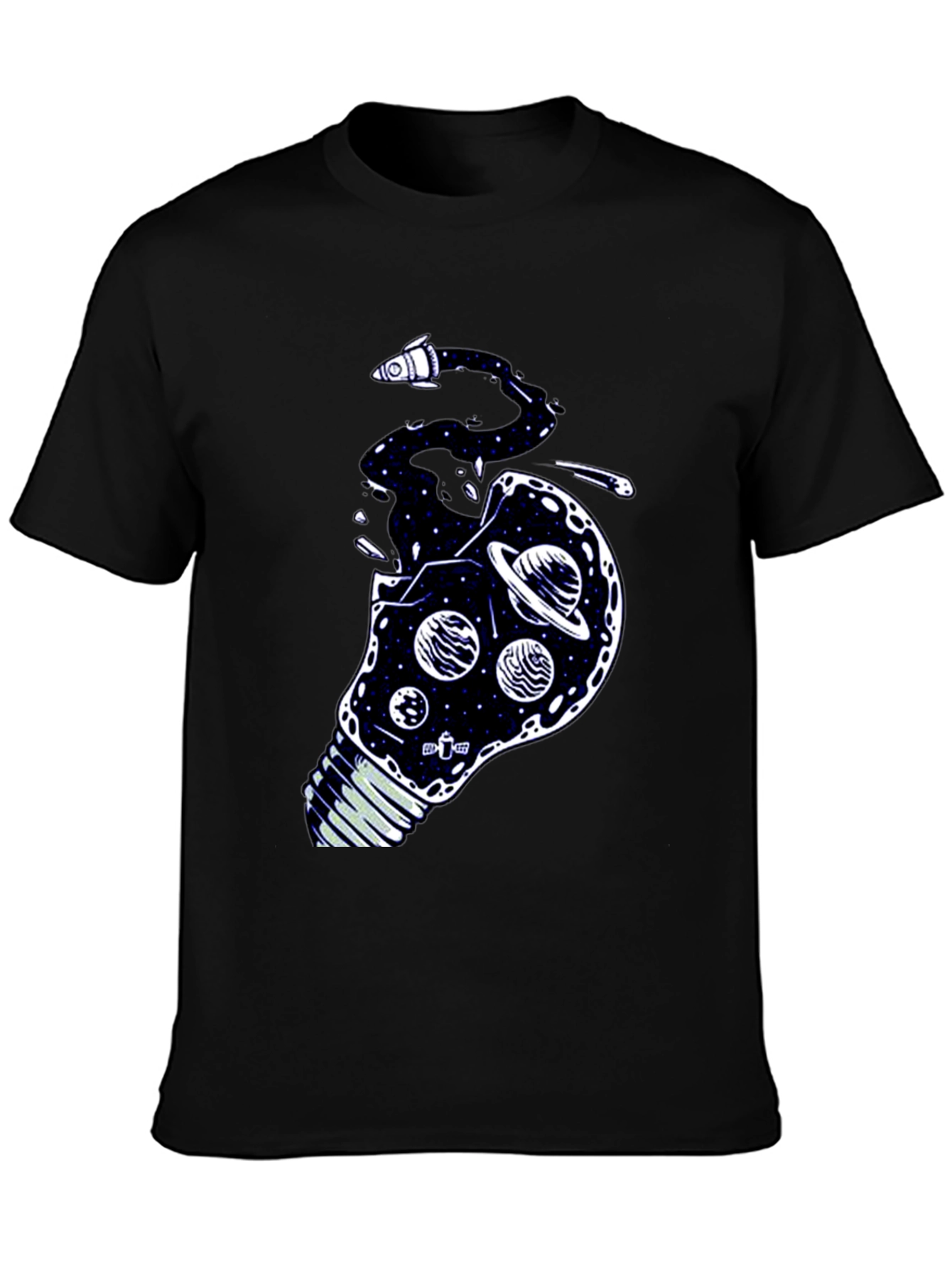 Cosmic Bulb Mens Graphic T-Shirt
